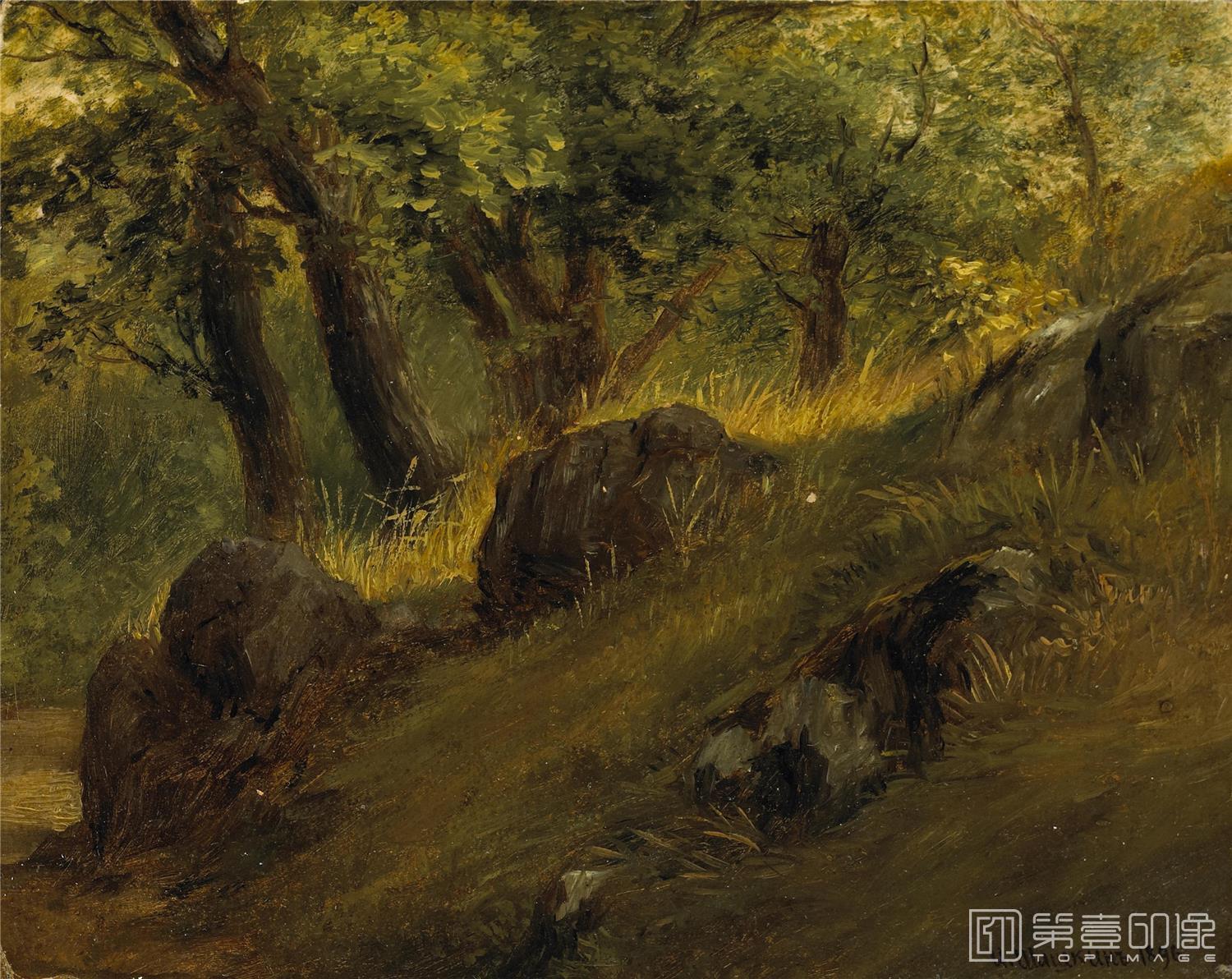 油画-伊凡·伊凡诺维奇·希施金 Ivan Shishkin作品集-88